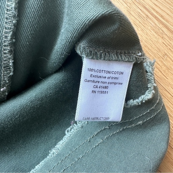 GENTLE FAWN MILITARY GREEN UTILITY SHACKET - XS - Picture 8 of 12